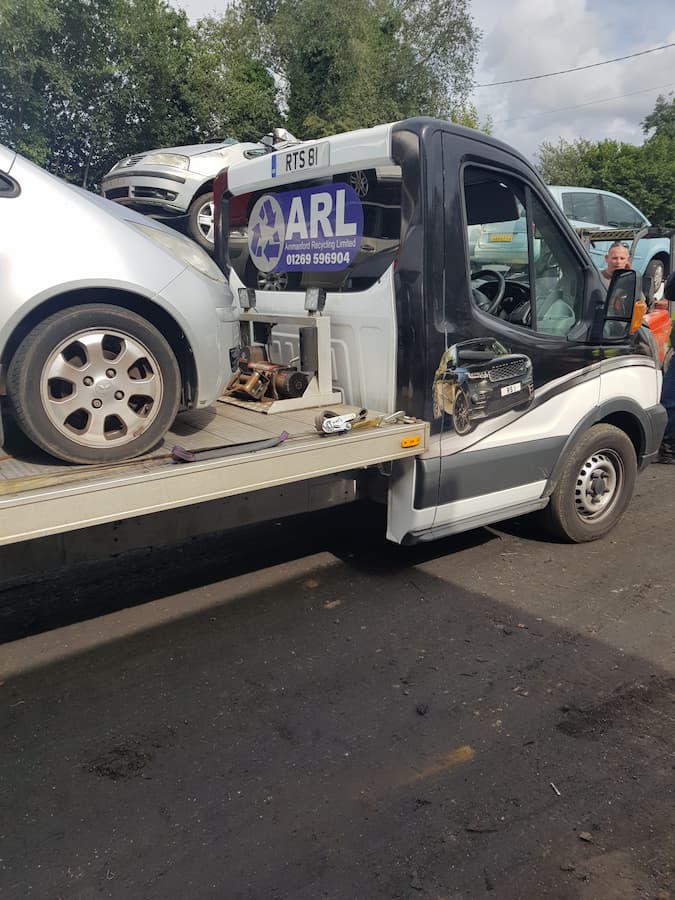 Scrap car collection